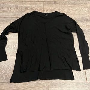 Women’s Sweater Top, Black, Small